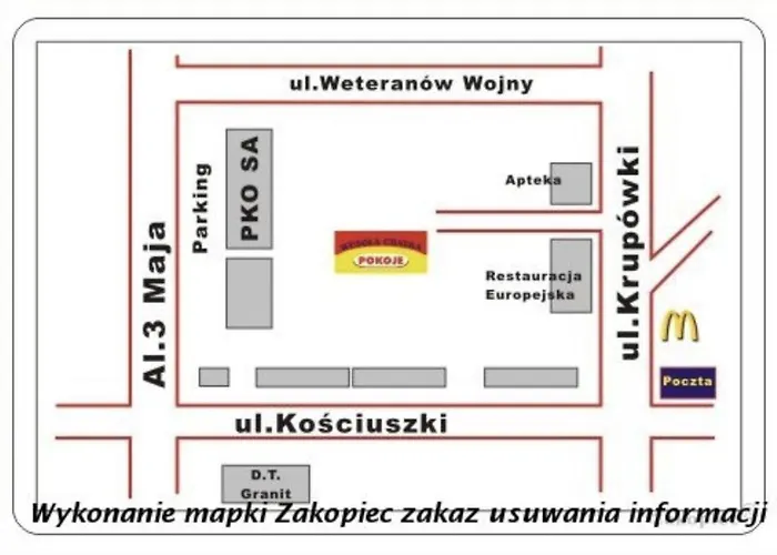 Wesola - Krupowki 37a -centrum Ubytování v soukromí Zakopane